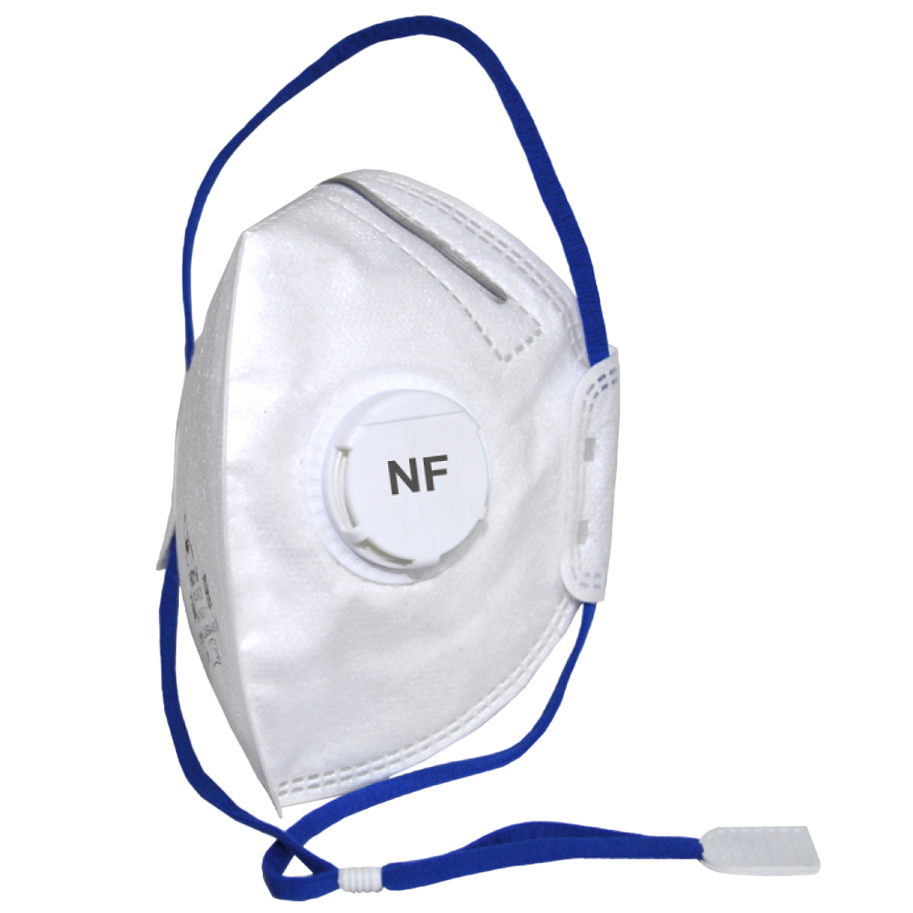  Полумаска противоаэрозольная фильтрующая складная (респиратор) NF821V FFP1 NR D size-M 