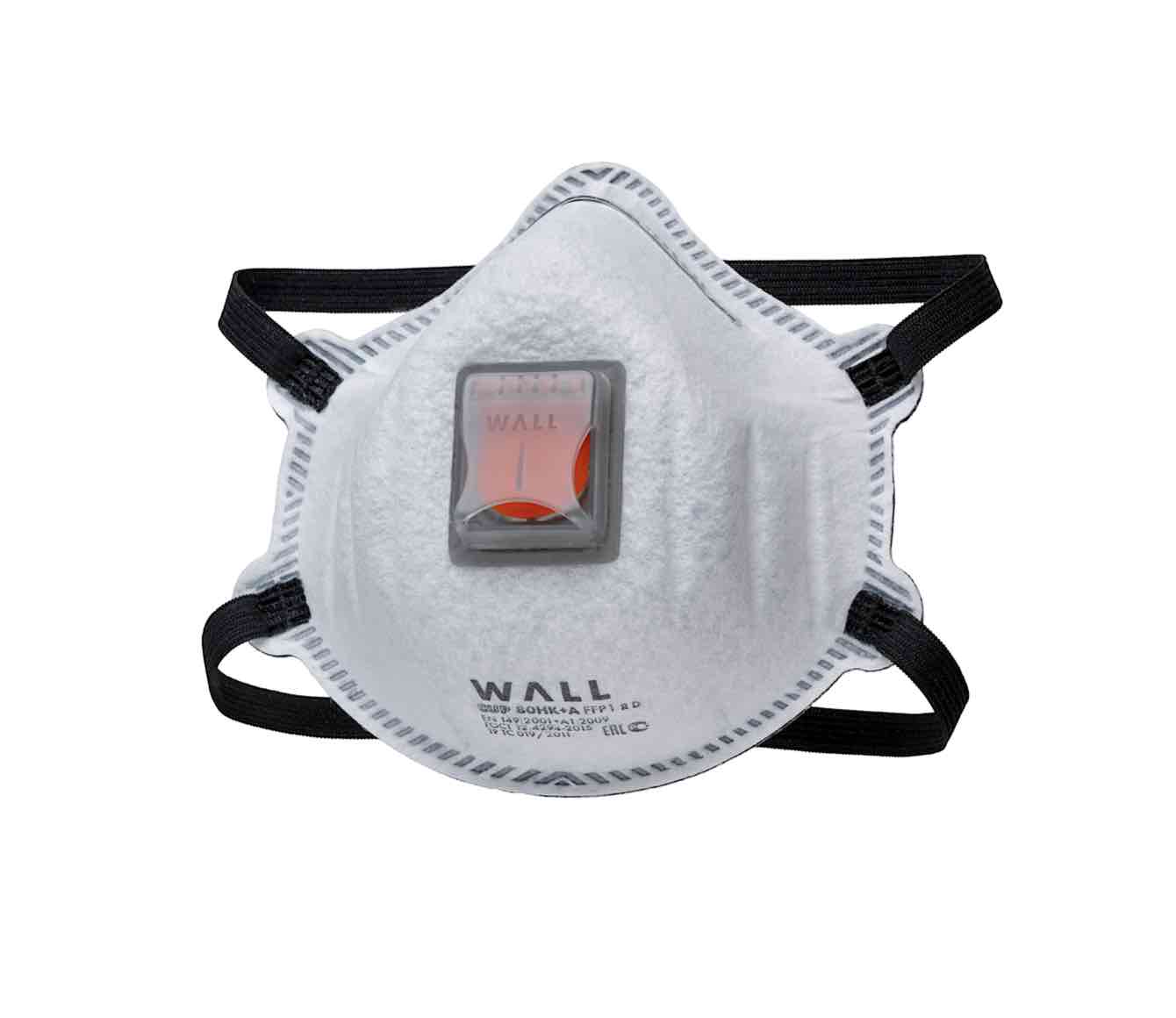  Респиратор полумаска чашеобразная WALL CUP 80HК+A FFP1 R D