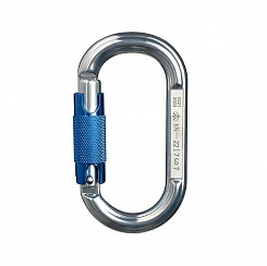 Карабин овал алюминиевый автомат (Keylock)